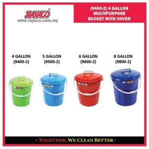 (9400-2) EMBER SERBAGUNA 4 GALON DENGAN PENUTUP