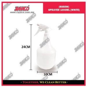 (R855W) BOTOL SEMPROT 1000ML (PUTIH)