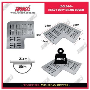 (DCL06-S) PENUTUP SALURAN PEMBUANGAN HEAVY DUTY