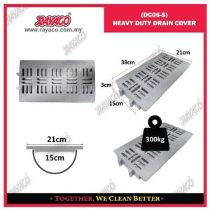 (DC06-S) PENUTUP SALURAN PEMBUANGAN HEAVY DUTY