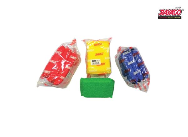 (722-3) 3 PCS SPONS PP JARING ECO PACK