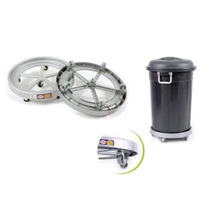 (3017) TROLI BULAT SERBAGUNA HEAVY DUTY (6 RODA)