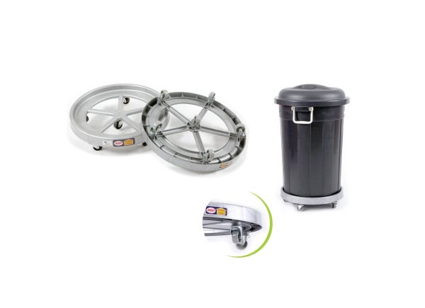 (3017) TROLI BULAT SERBAGUNA HEAVY DUTY (6 RODA)