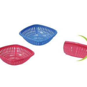 (C414) SARINGAN PERSEGI PLASTIK SERBAGUNA 14"