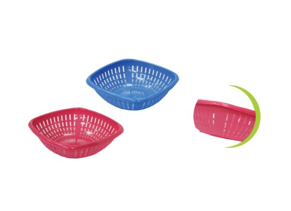 (C412) SARINGAN PERSEGI PLASTIK SERBAGUNA 12"