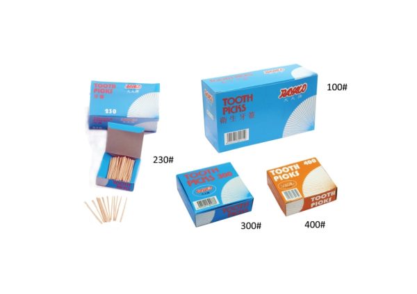 (400#) TUSUK GIGI WARNA ALAMI