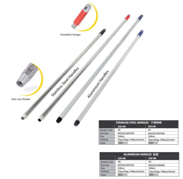 (4A) PEGANGAN ALUMINIUM 150CM