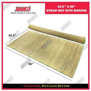 (34,5'' X 66'') TIKAR JERAMI DENGAN PENGIKAT