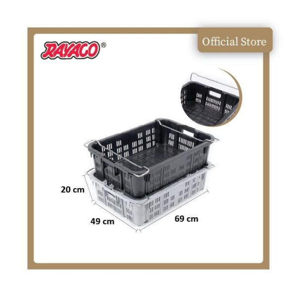(V1052) KONTAINER INDUSTRI DENGAN GAGANG METAL
