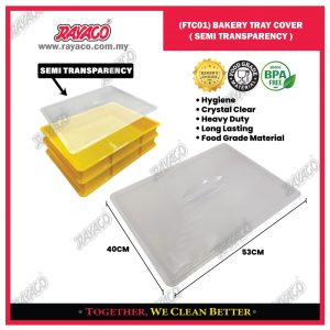 (FTC01) PENUTUP NAMPAN ROTI (SEMI TRANSPARANS)
