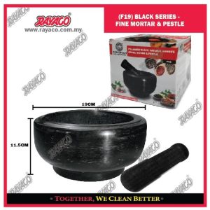(F19) SERI F BLACK – COBEK & ULEKAN HALUS