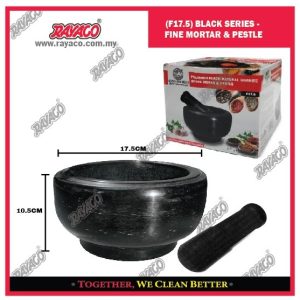 (F17.5) SERI F BLACK – COBEK & ULEKAN HALUS