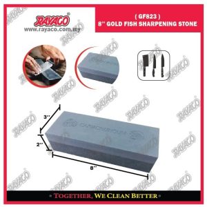 (GF823) BATU ASAH IKAN MAS 8"X3"X2"