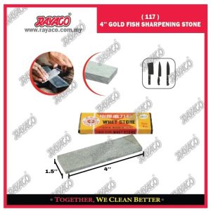(117) BATU ASAH IKAN MAS 4"