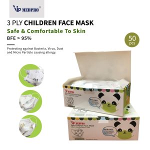 MASKER ANAK (MASKER WAJAH ANAK 3 LAPIS)