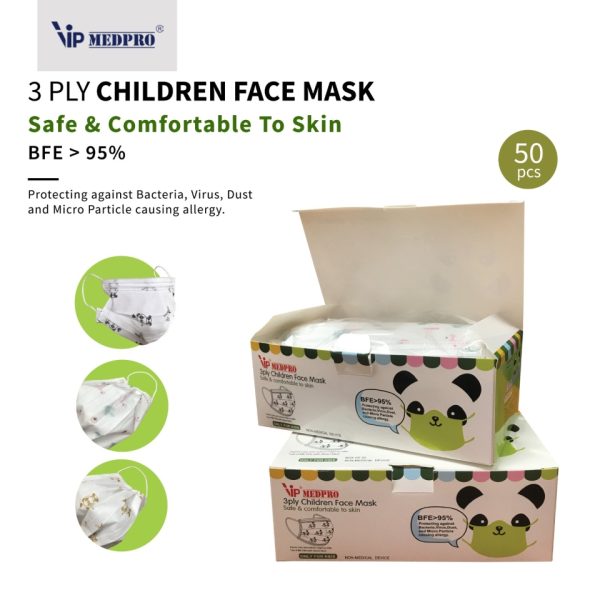 MASKER ANAK (MASKER WAJAH ANAK 3 LAPIS)