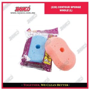 (228) SPONS KONTUR DENGAN LUBANG (L)
