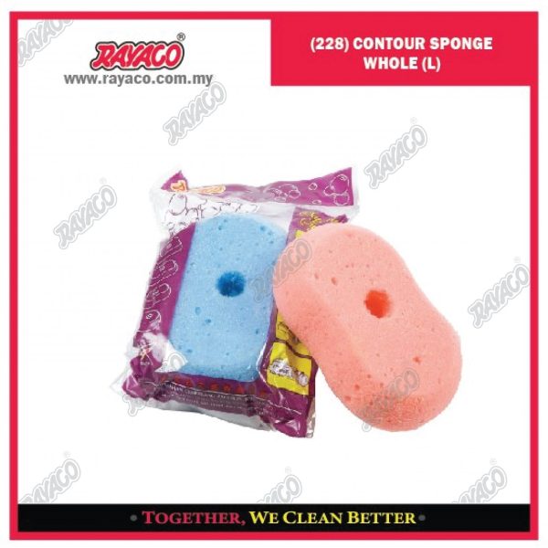 (228) SPONS KONTUR DENGAN LUBANG (L)