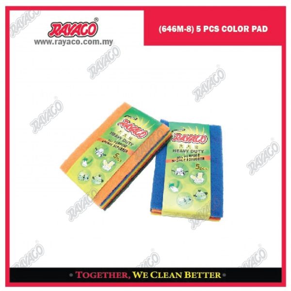 (646M-8) 5 PCS PAD WARNA